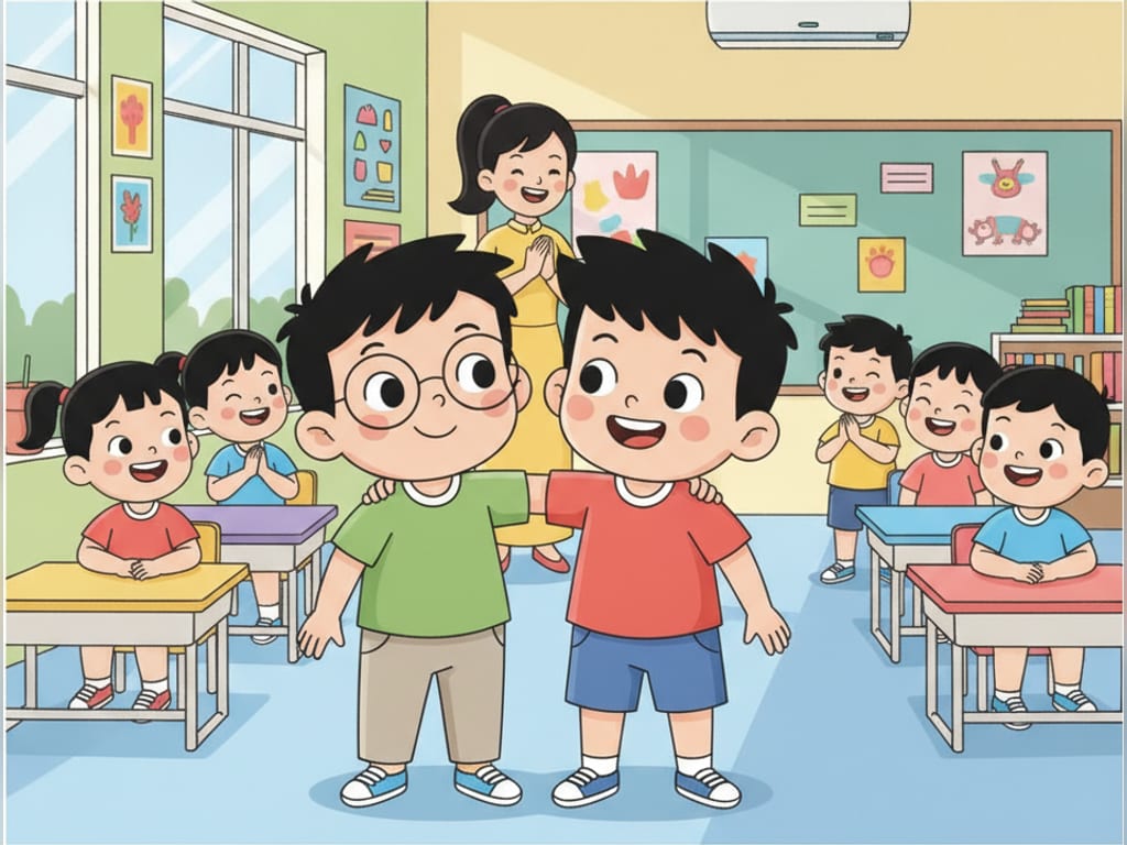 Bé Bi không trêu chọc bạn nữa