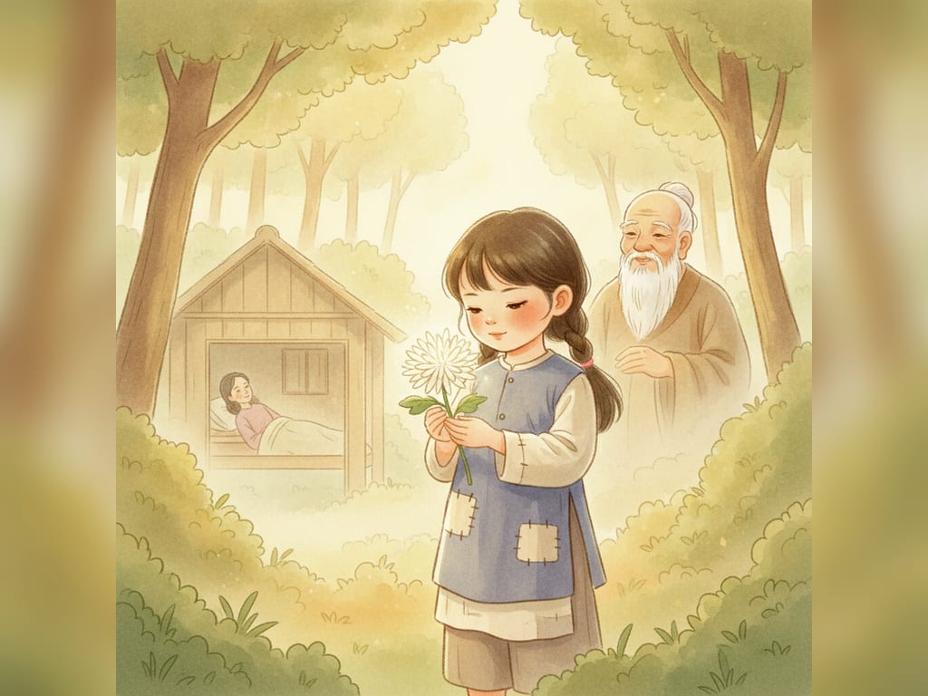 Sự tích hoa cúc trắng